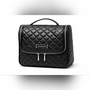 Nwt -Joan & David Black Quilted Women’s Bag Handbag Winter Accessory